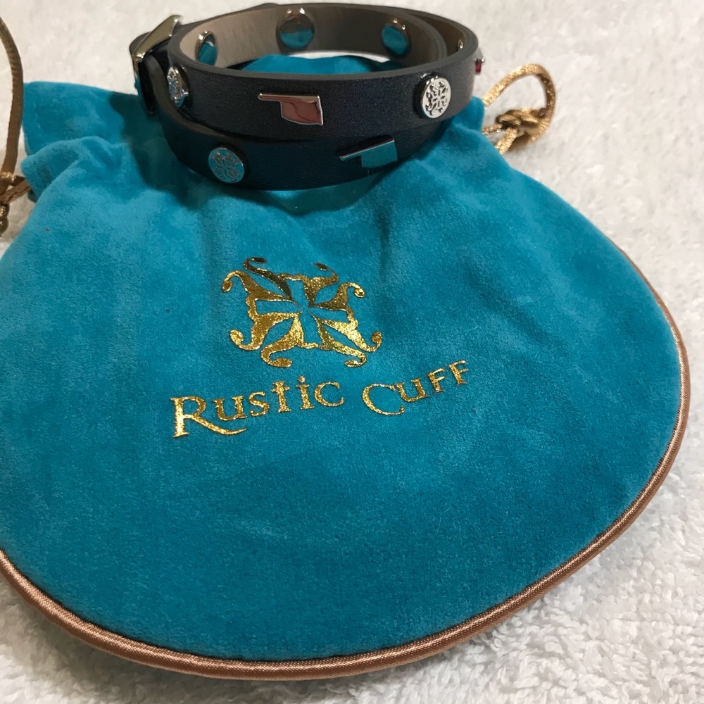 Rustic Cuff Wrap Bracelet Oklahoma